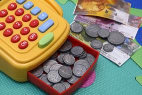 Toy Cash Register
