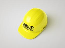 Construction yellow hat