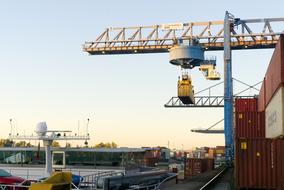 nice Crane Loading Container
