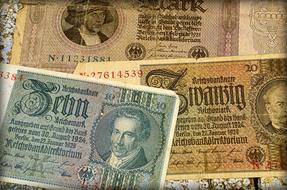 Geld Mark Money banknotes