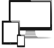 computer pc tablet phone drawing