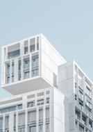 white Apartment Architecture Building