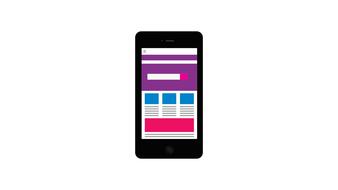 news on smartphone screen drawing