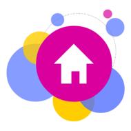 bubbles homepage landing page drawing
