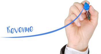 clipart of revenue business growth profit