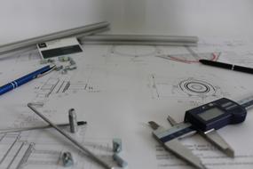 calipers in the drawings