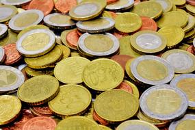 metal Coins euro