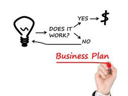 clipart of business plan writing