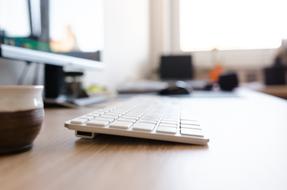 keyboard on Office Table