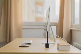 photo of the table in the home office