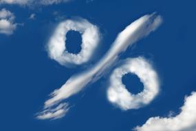 percentage of clouds