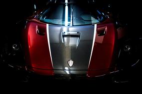 Car Speed red