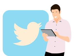 twitter social media drawing