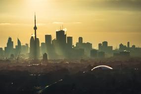 City Town sun