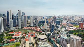 big Singapore city