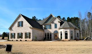 photo of a modern residence in the suburbs