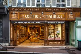 shops with chocolate in France