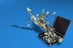 money case wealth finance drawing