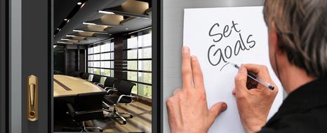 write down the main goals of the business
