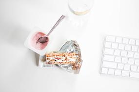 Keyboard Office and lunch