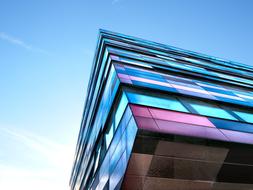 modern building architecture as futurism