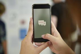 smartphone message icon