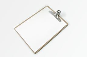 clipart of Empty Clipboard Blank