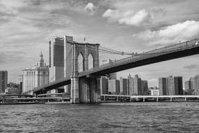 River Bridge at monochrome