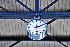 Railway Station round Clock