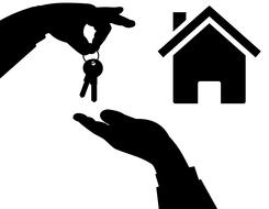 home and hand key