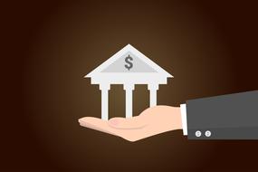 money bank hand