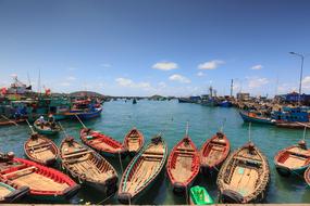 boats in Phu Quoc Island