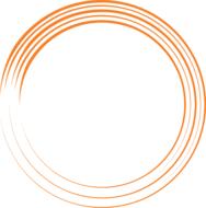 red orange round circle drawing