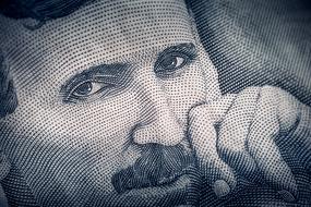 Nikola Tesla electrical drawing
