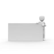 clipart of business card contract presentation
