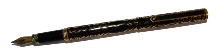 black Pen Fountain