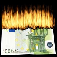 Burn Money 100 euro