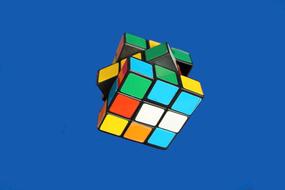 Cube Rubik Toy game drawing
