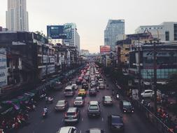 Traffic street India