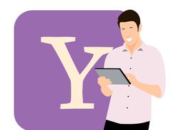 yahoo internet man drawing