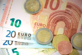 Euro Money Currency and coins