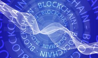 blockchain technology exchange drawing