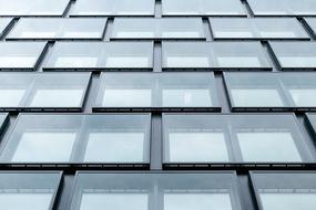 Architecture Building glass wall inCity