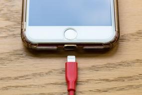Apple red cabel
