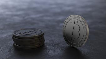 Bitcoin Block Chain banner drawing