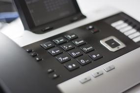 Phone Keys fax