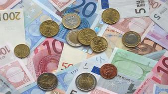 european currency BankNotes and Coins