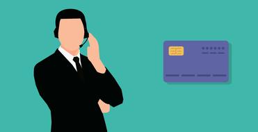bank credit card icon drawing