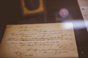 Antique Book text