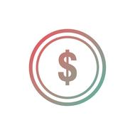 dollar icon money drawing